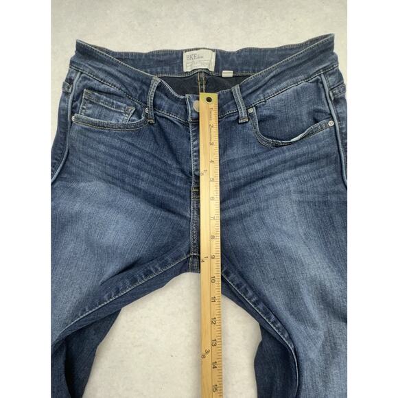 BKE Payton Ankle Skinny Jeans Women Size 29R Blue Dark Wash Denim - Picture 7 of 9